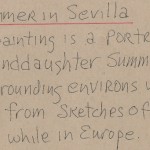Summer In Sevilla Artist Notes